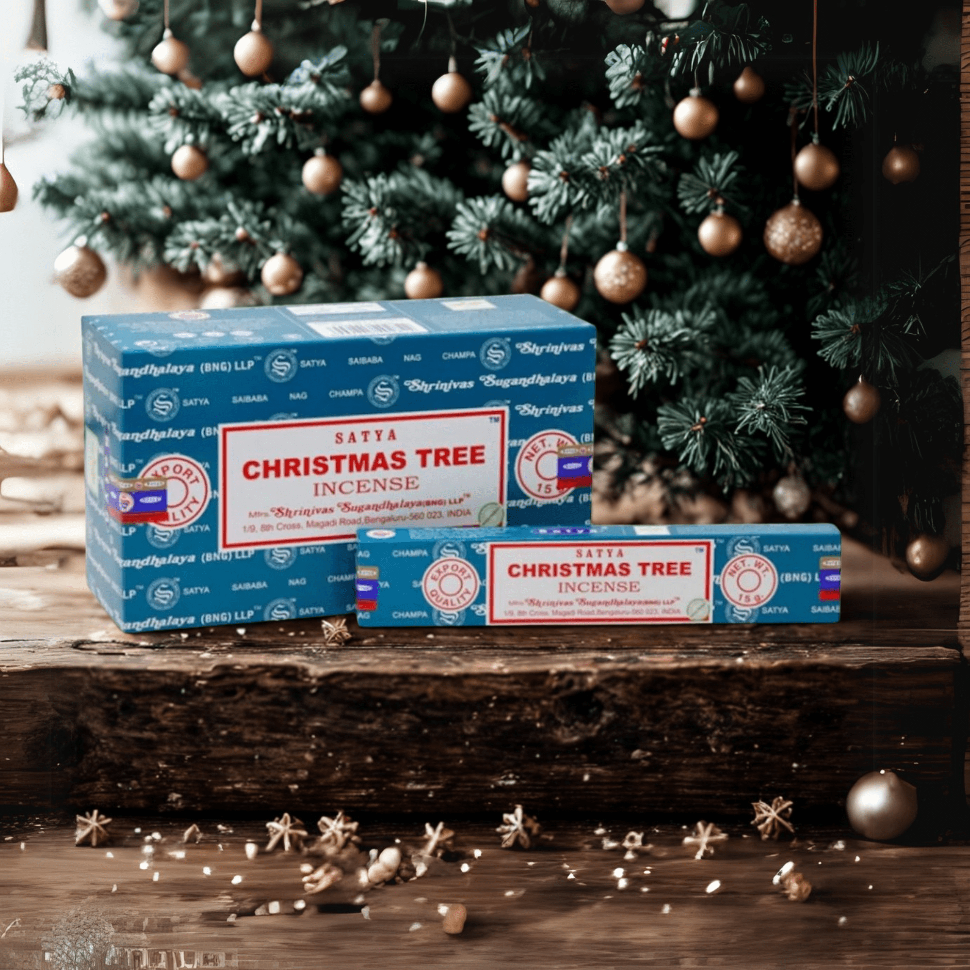 Satya Christmas Tree Incense Sticks - 180 Gms