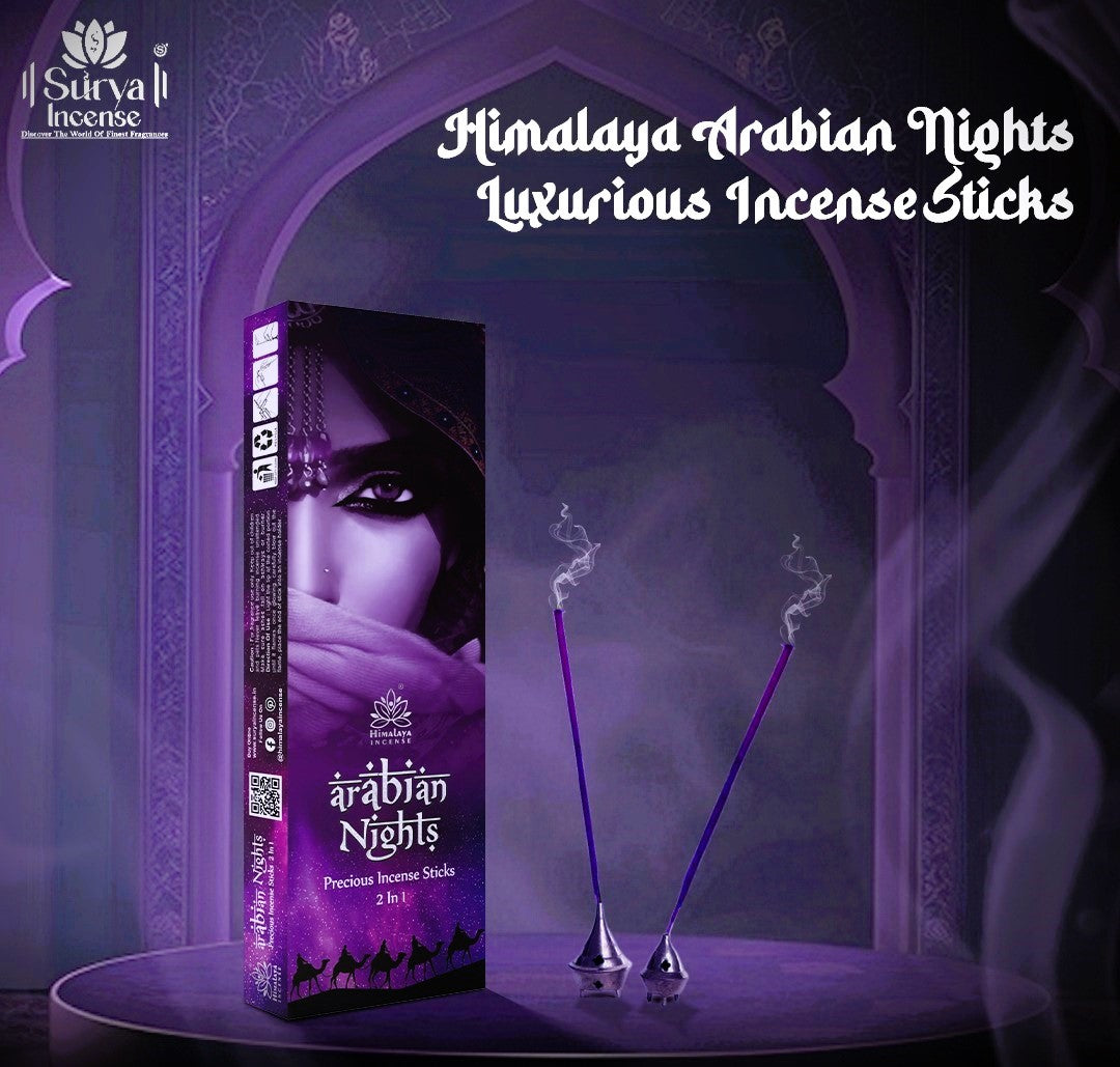 Himalaya Arabian Nights Luxurious Incense Sticks 50 Gms Pack