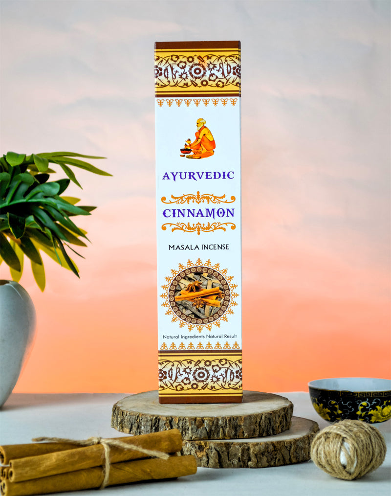 Ayurvedic Cinnamon Masala Incense Sticks