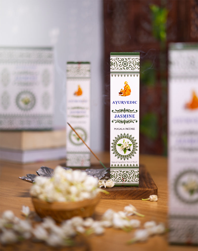 Ayurvedic Jasmine Masala Incense Sticks