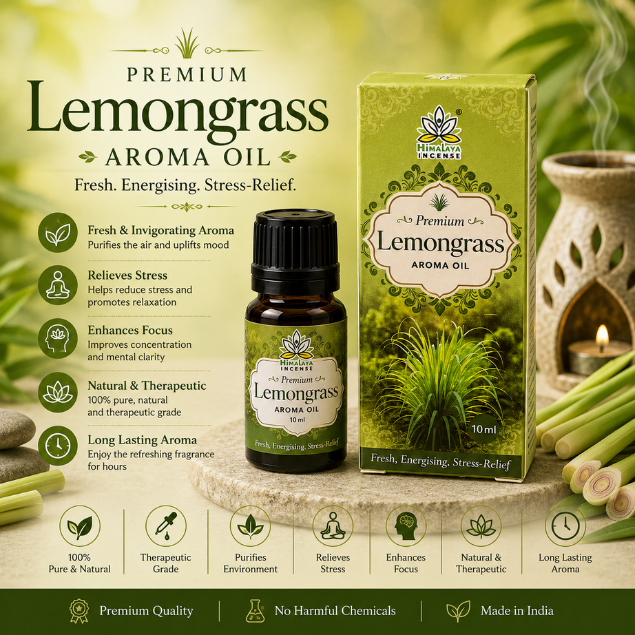 Himalaya Lemon Grass Aroma Oil 10ml