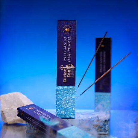 Divine Soul Palo Santo + Nag Champa Incense Sticks