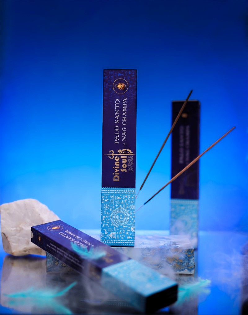 Divine Soul Palo Santo + Nag Champa Pack Of 3