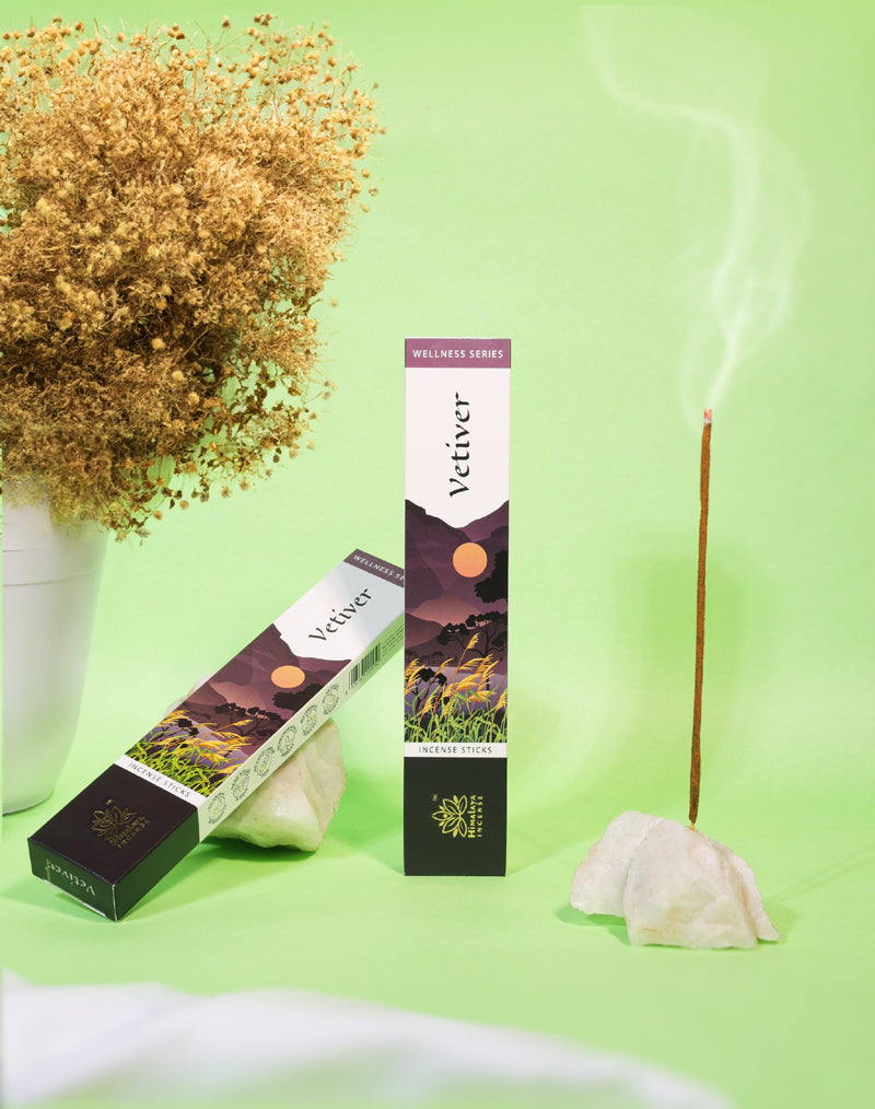 Himalaya Vetiver Incense Sticks Pack Of 3