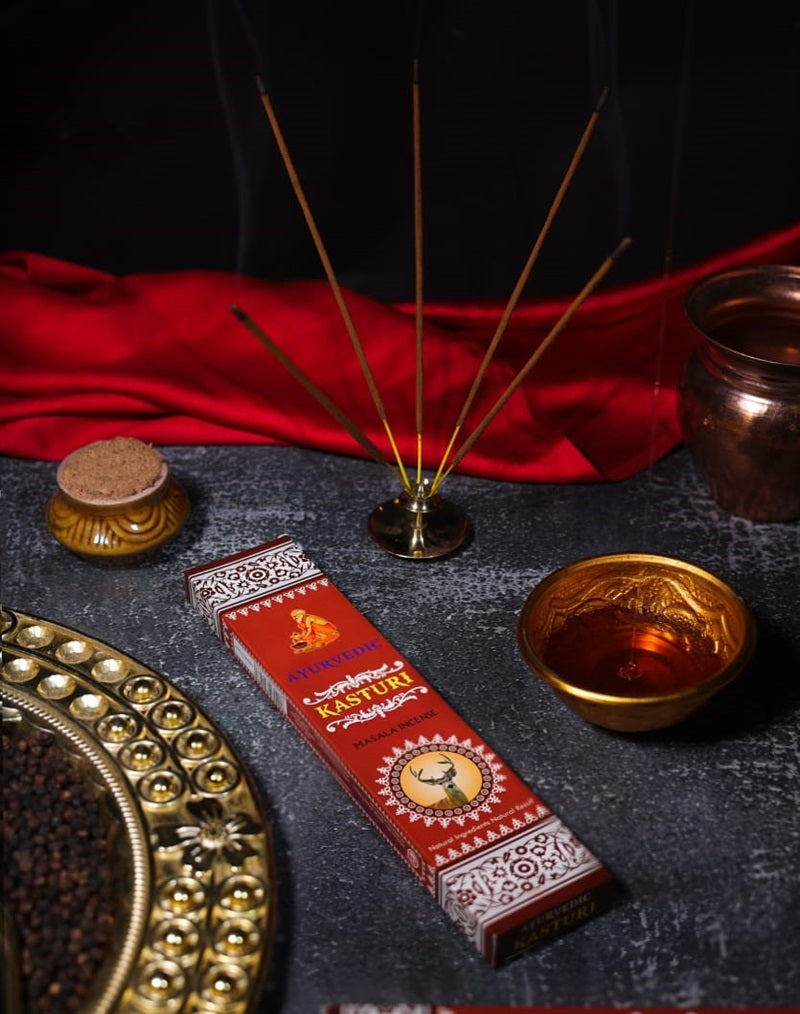 Ayurvedic Kasturi Masala Incense Sticks