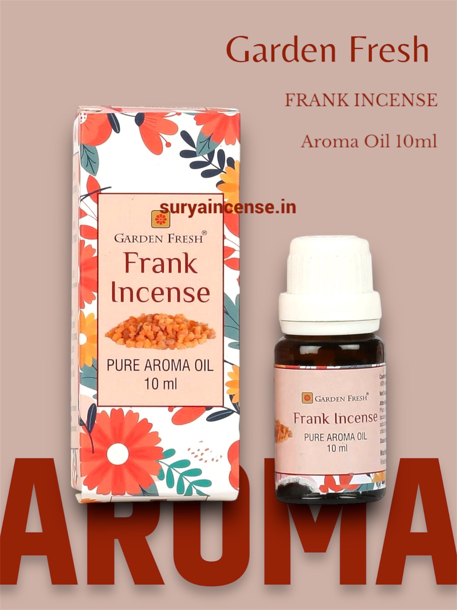 Garden Fresh Frank Incense Diffuser Oil