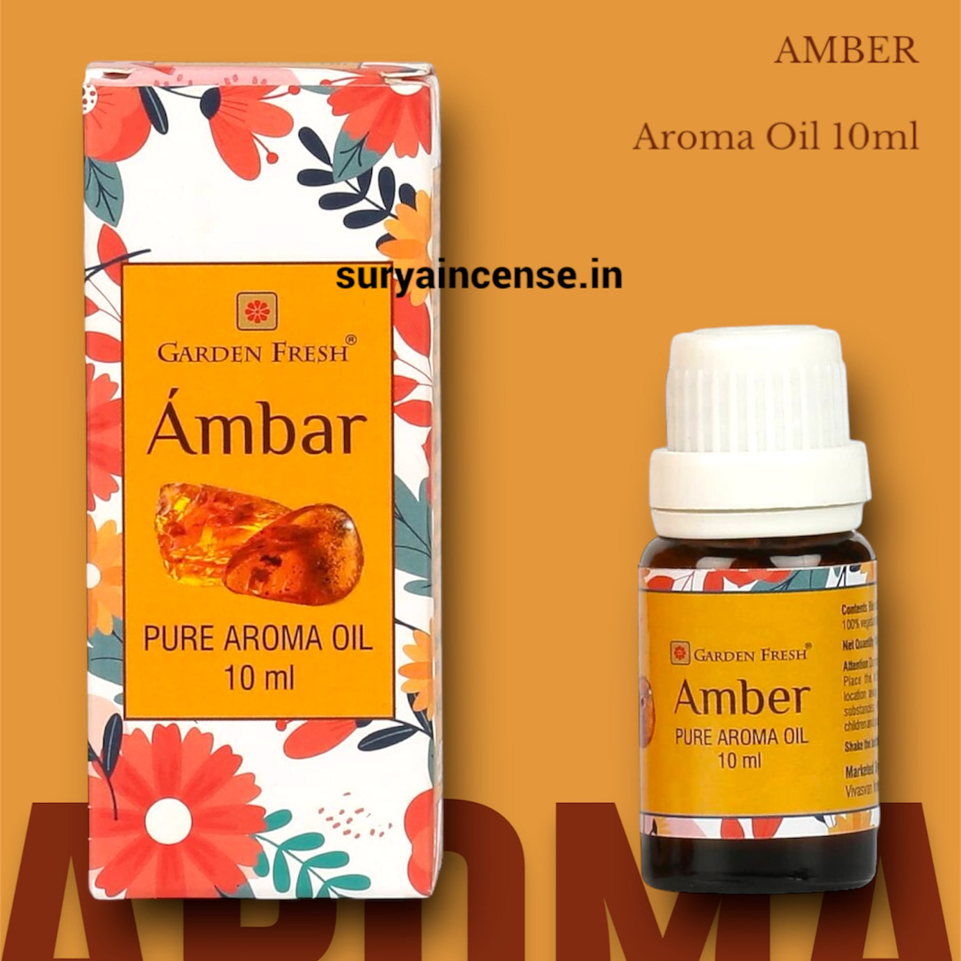 Garden Fresh Amber Diffuser Oil - 10ml