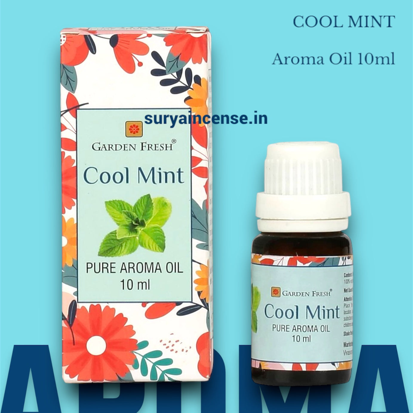 Garden Fresh Cool Mint Diffuser Oil - 10ml