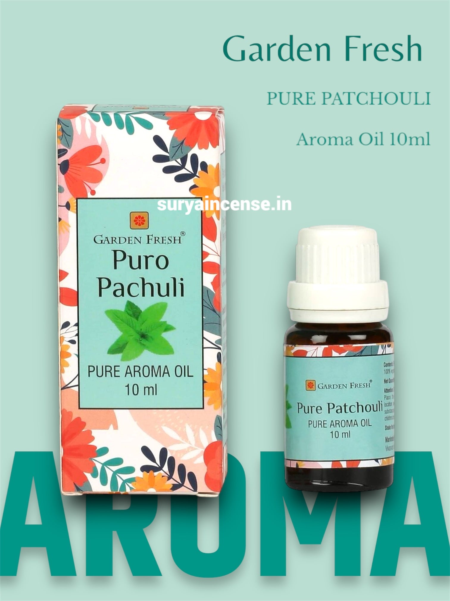 Garden Fresh Pure Patchouli Diffuser Oil - 10ml