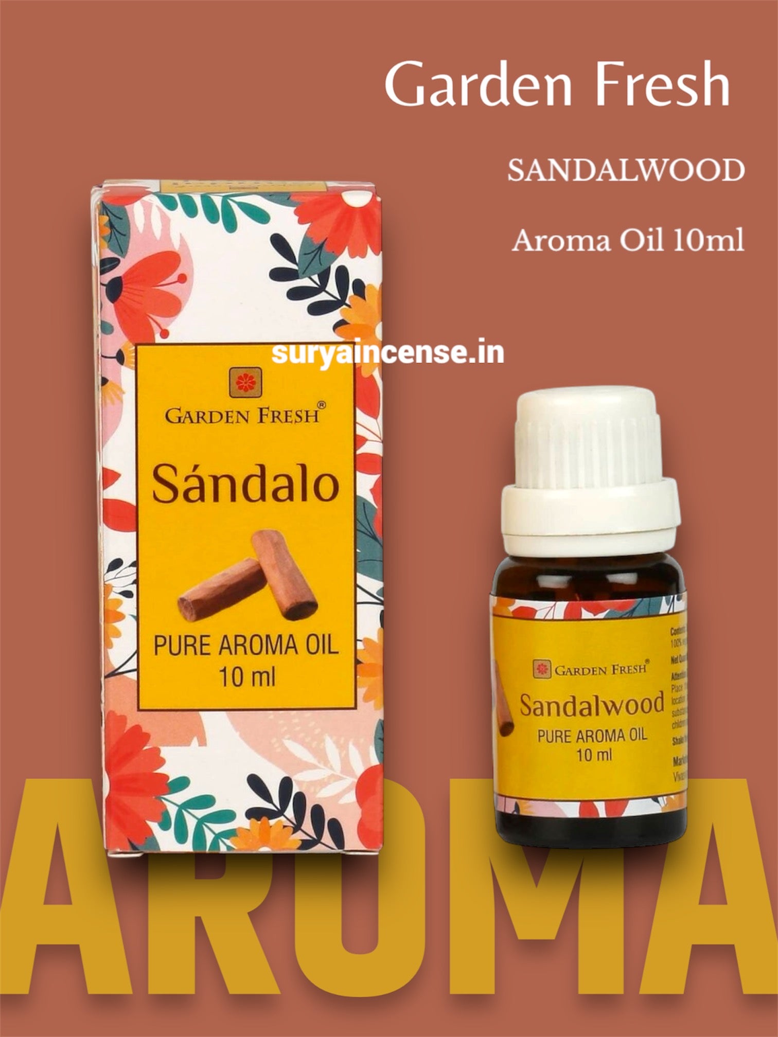 Garden Fresh Sandalwood Diffuser Oil