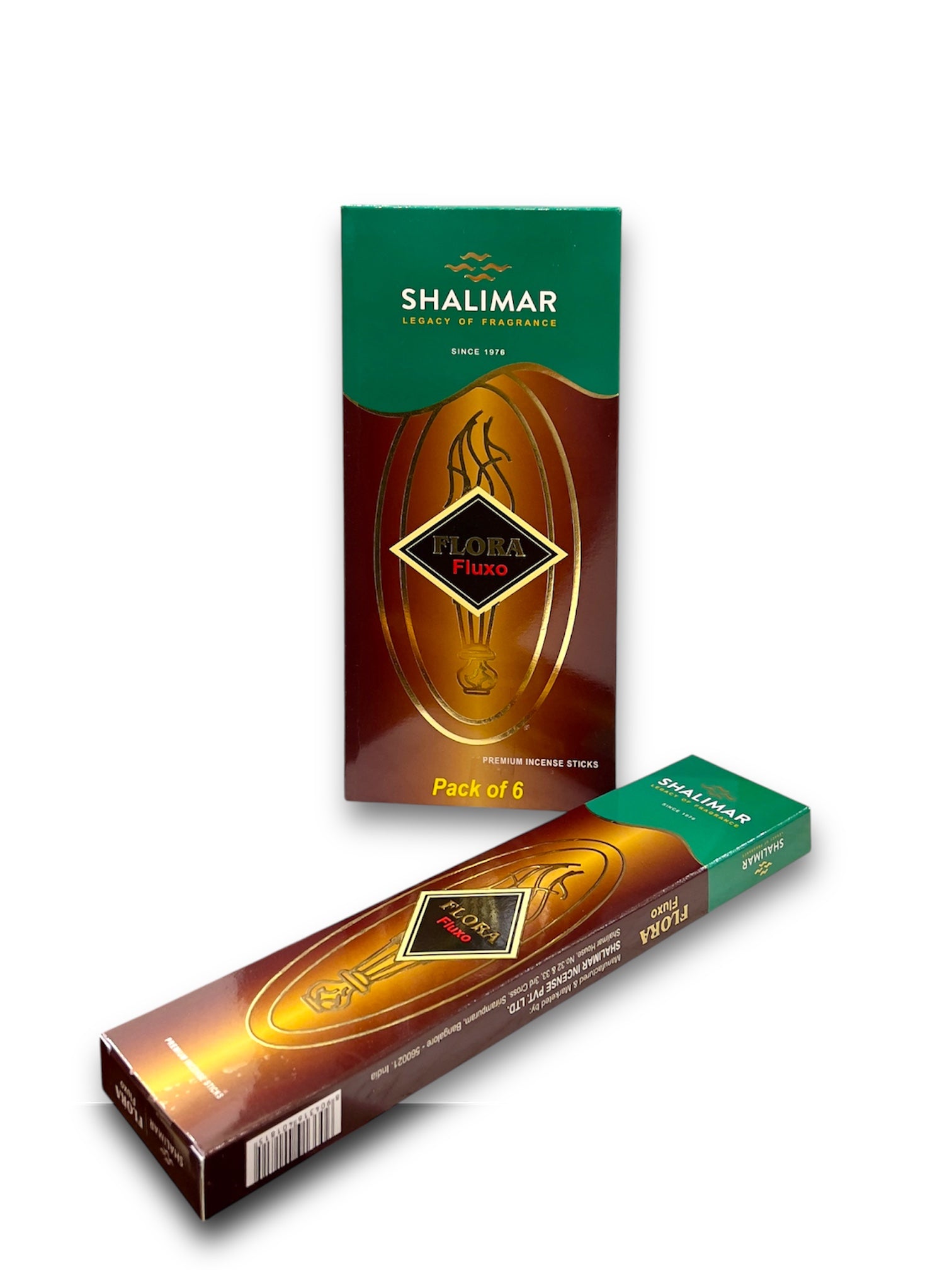 Shalimar Flora Fluxo Incense Sticks - Pack of 3