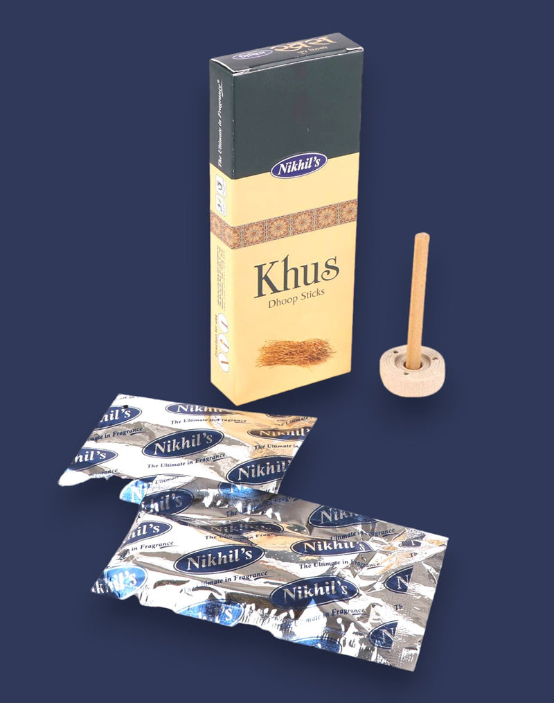 Nikhil Khus Dhoop Sticks Pack Of 6