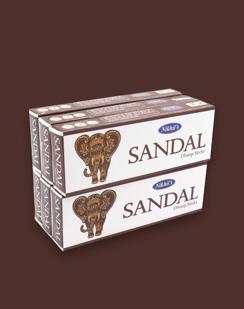 Nikhil Sandal Dhoop Sticks Pack Of 6