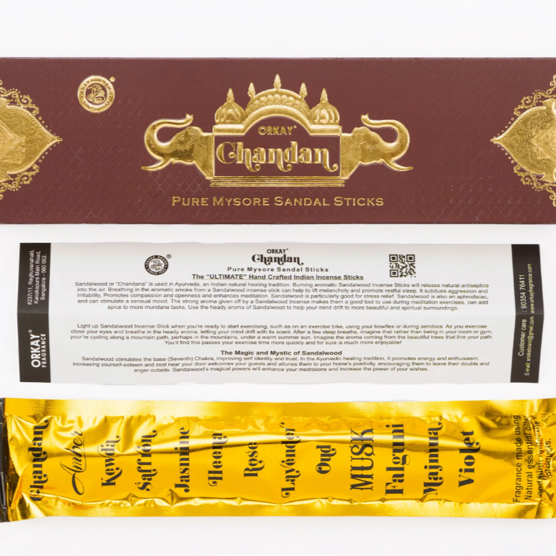 Orkay Fragrance Pure Chandan Incense Sticks