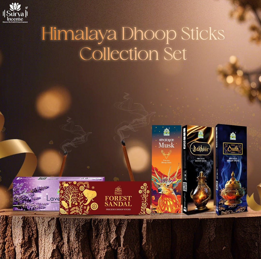 Himalaya Dhoop Sticks Collection Set Variety Pack Of 5