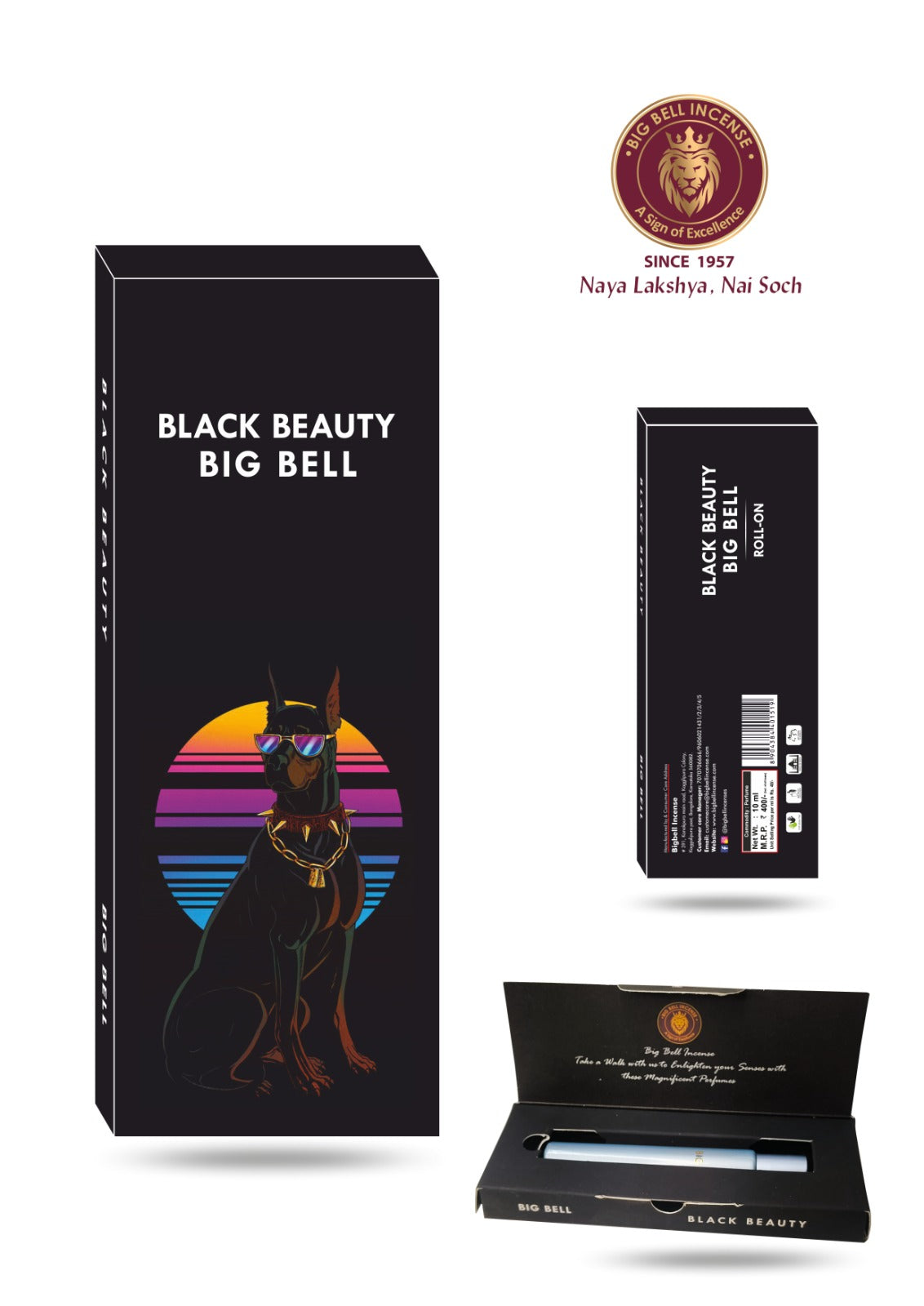 Big Bell Black Beauty 10ml Roll on