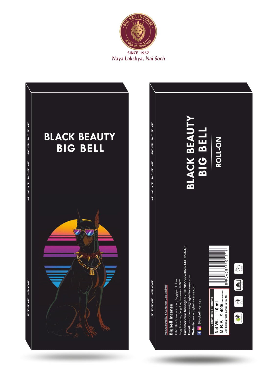 Big Bell Black Beauty 10ml Roll on