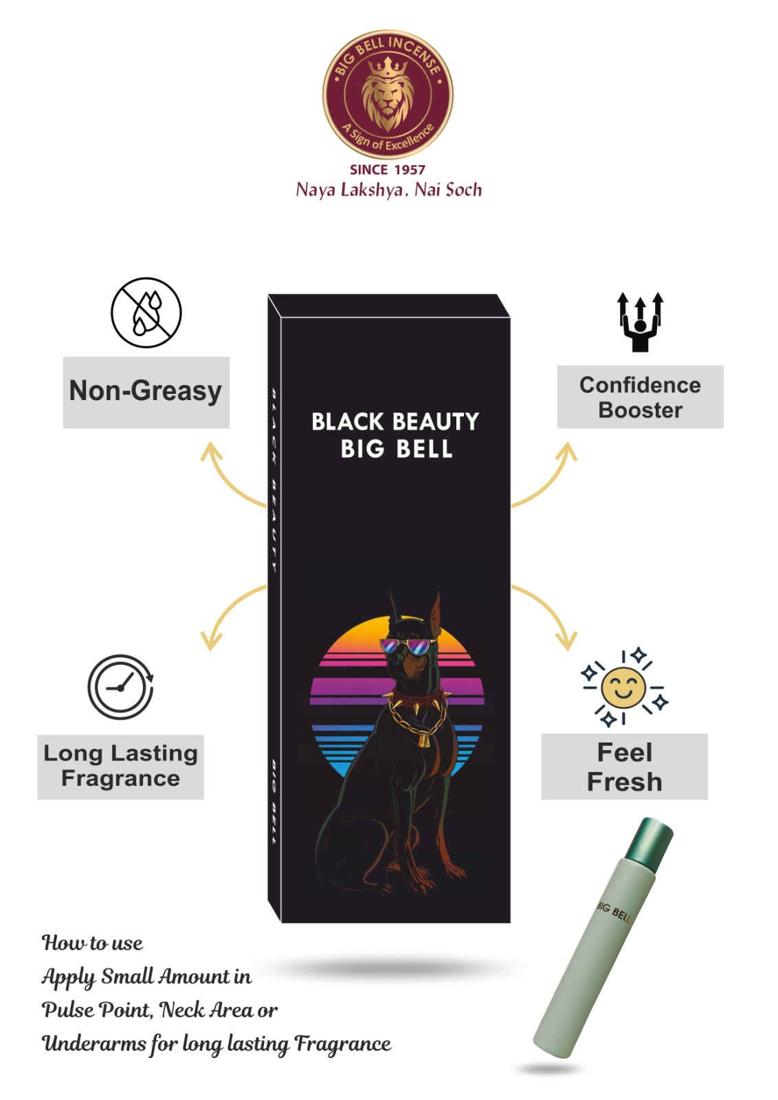 Big Bell Black Beauty 10ml Roll on