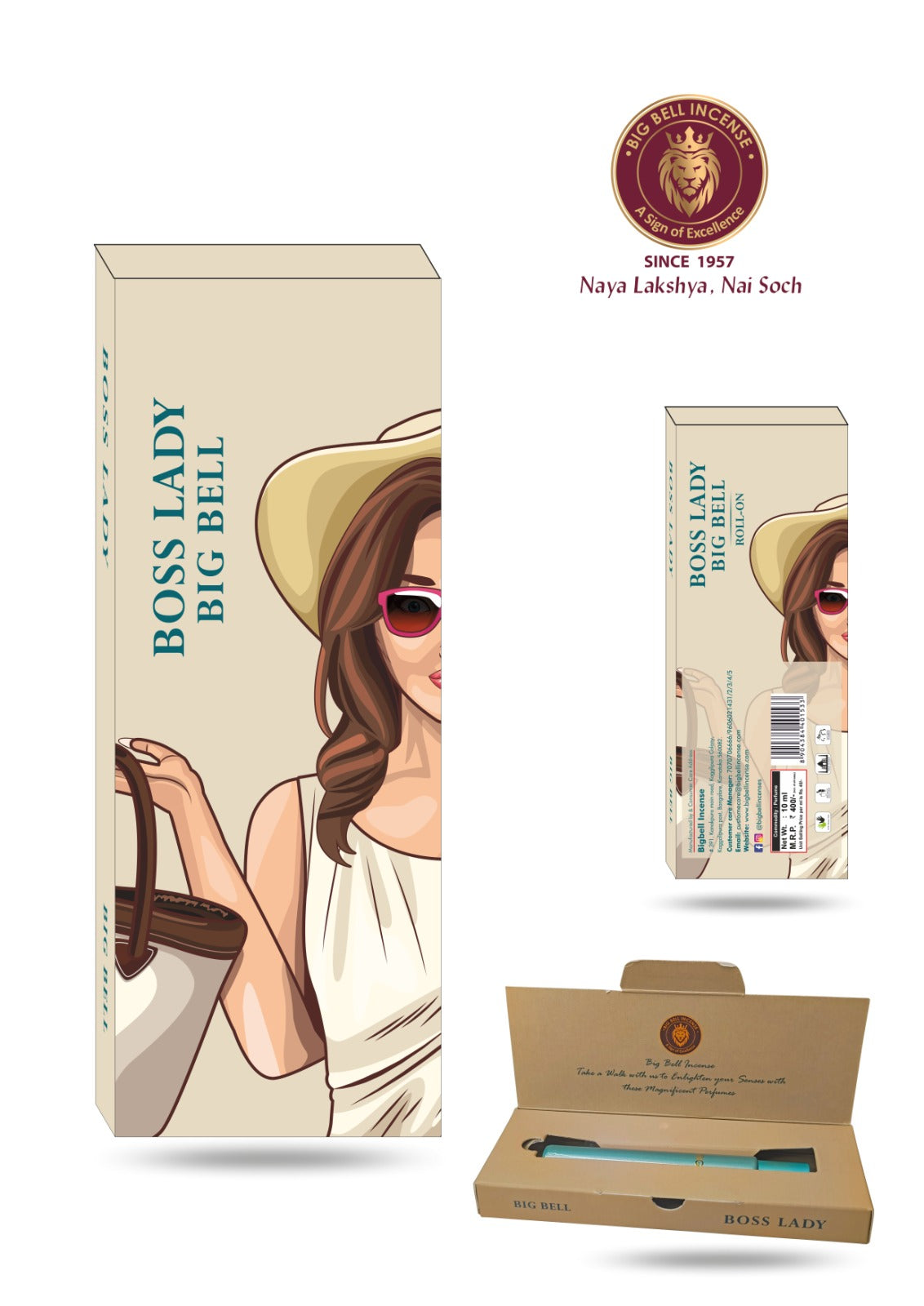 Big Bell Boss Lady 10ml Roll On