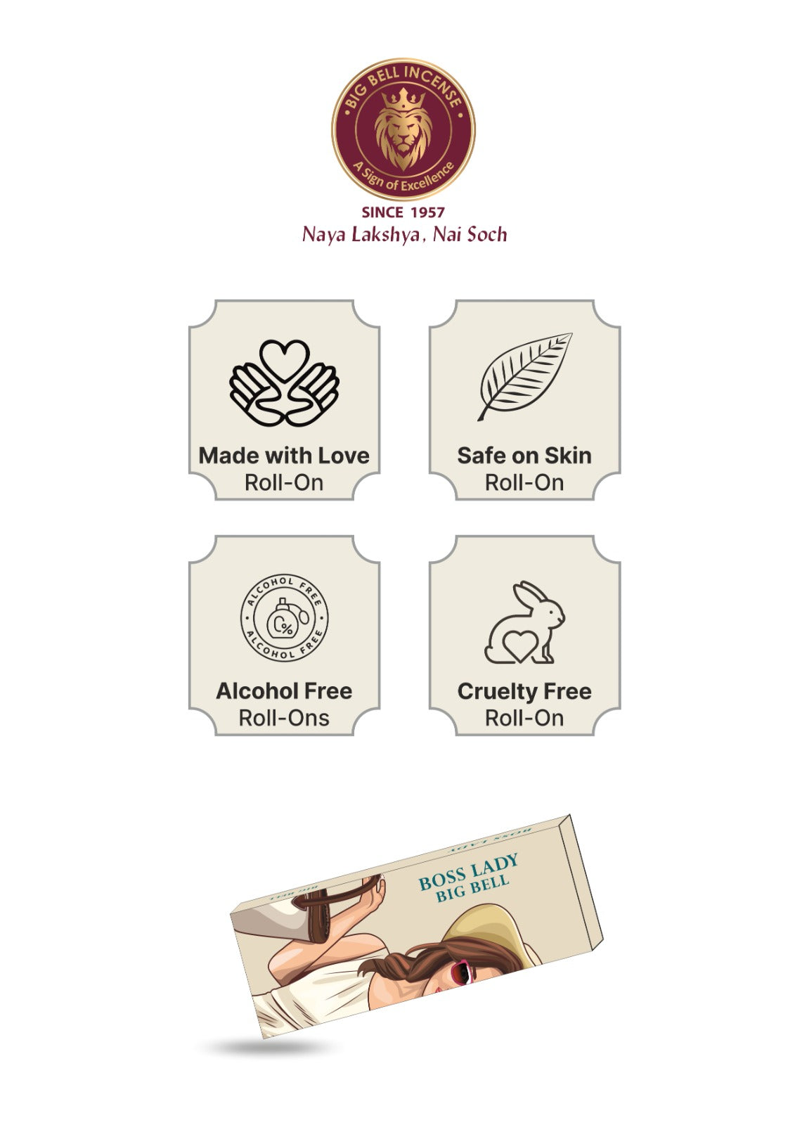 Big Bell Boss Lady 10ml Roll On