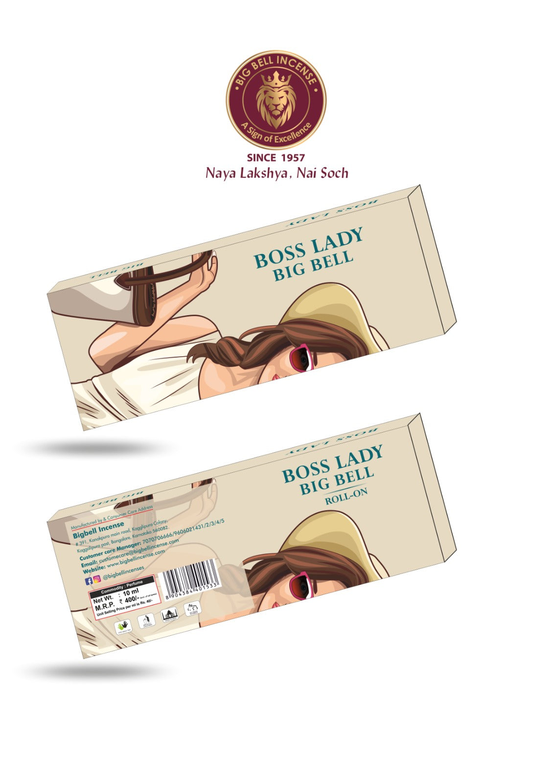 Big Bell Boss Lady 10ml Roll On