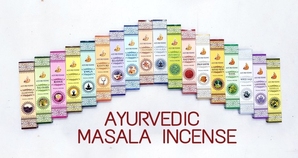 Incense Sticks Collection  By Ayurvedic Pack Of 24 Combo