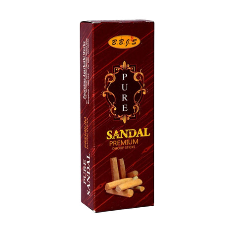Poornima Pure Sandal Dhoop Sticks Pack Of 2 ( Each Contains 50 gm Dhoop Sticks with Dhoop Sticks Holder )