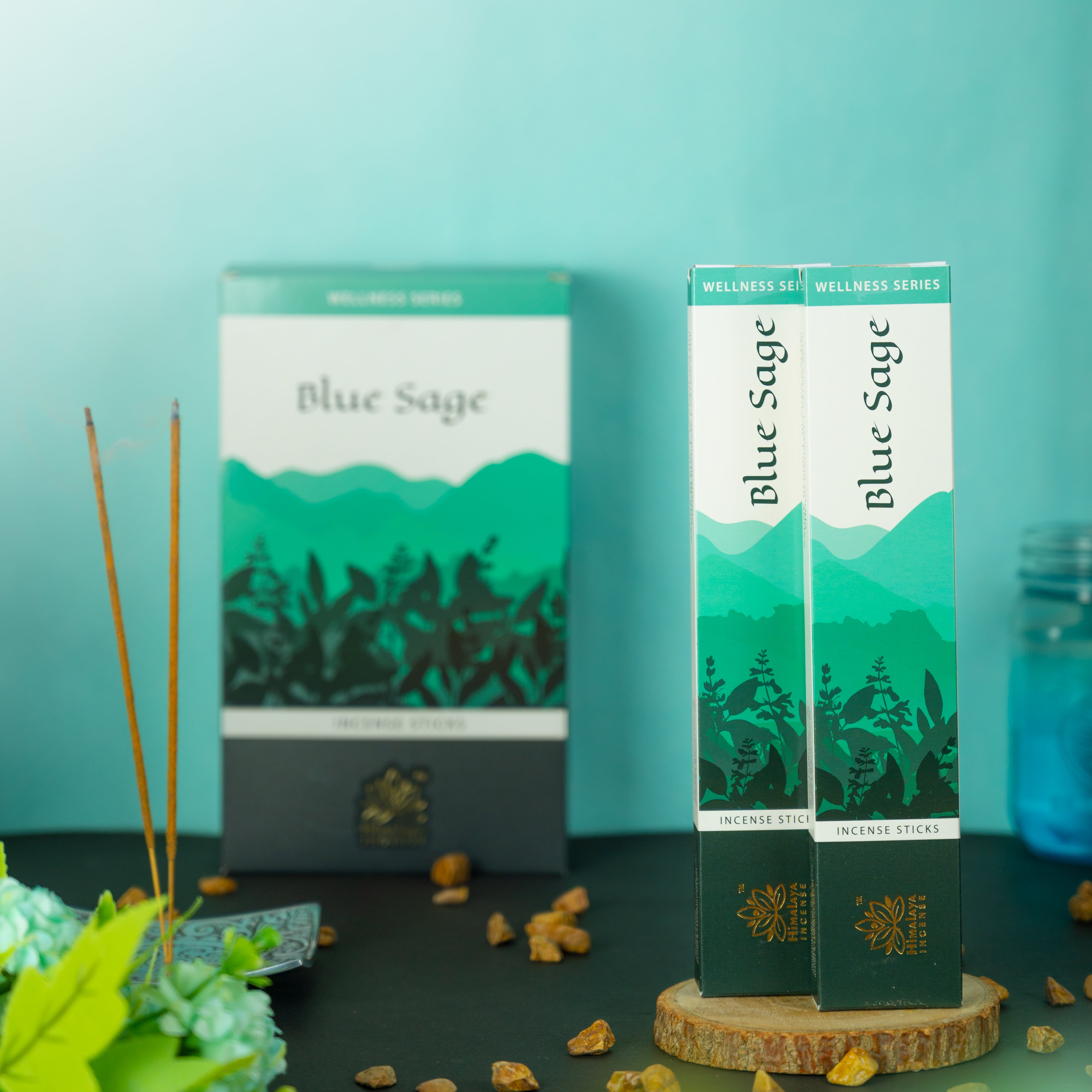 Himalaya Blue Sage Incense Sticks