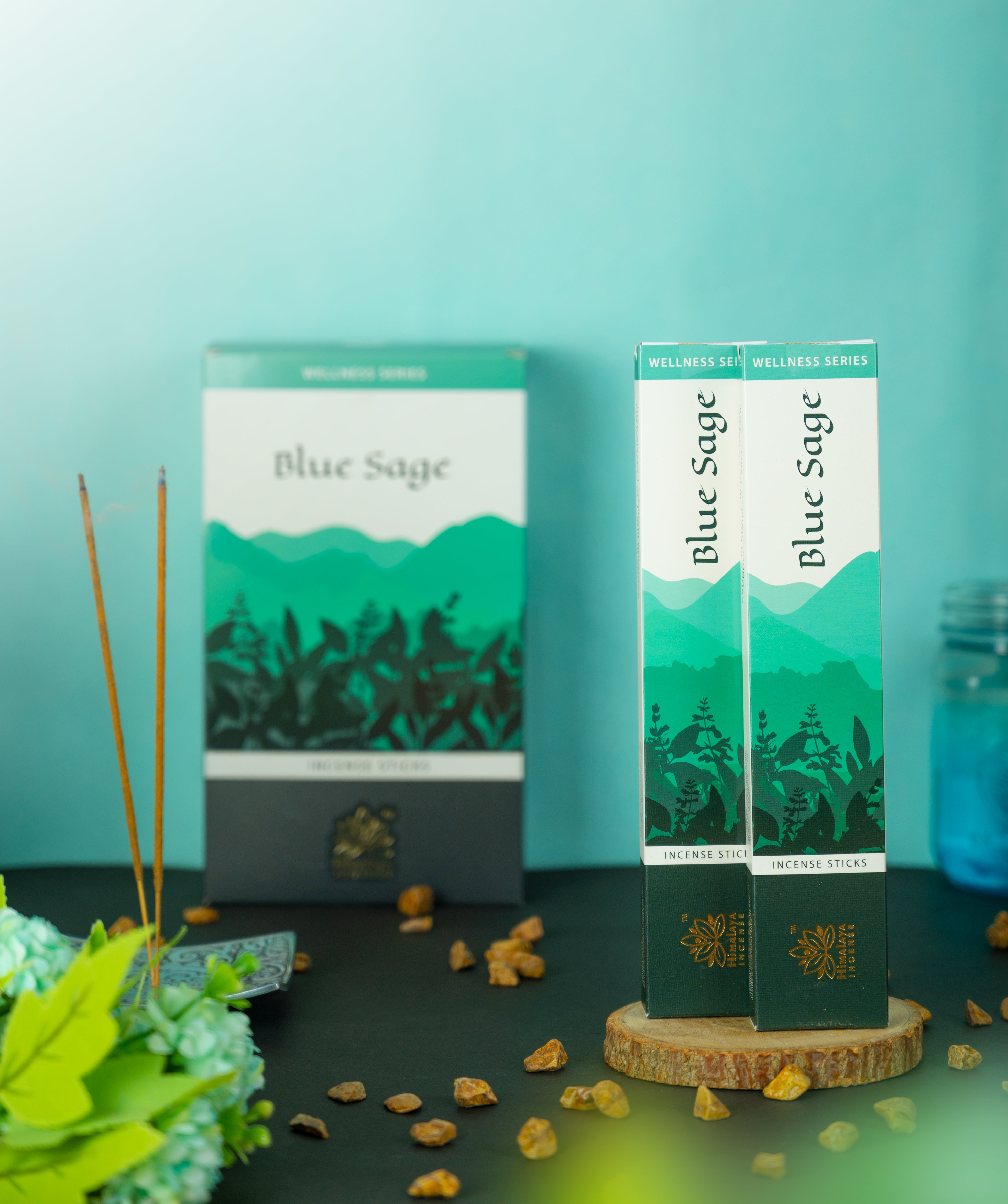 Himalaya Blue Sage Incense Sticks