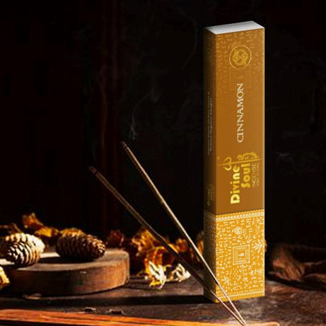 Divine Soul Premium Incense Gift Pack – Perfect Diwali Incense Gifts | Unique Diwali Gift Set | Ganesh Chaturthi Gift Set | Festive Aromatherapy Combo - Pack of 8 with Free Metal Leaf Holder
